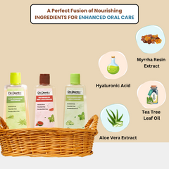 Travel Pack (100 ml Mouthwash,16gm Toothpaste & 25ml Mouthwash)