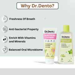 Freshness Value Pack- Toothpaste & Mouthwash Combo