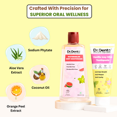 Freshness Value Pack- Toothpaste & Mouthwash Combo