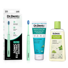 Complete Oral Care Essentials (Ultra Toothbrush, Toothpaste & Mouthwash)
