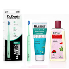 Complete Oral Care Essentials (Ultra Toothbrush, Toothpaste & Mouthwash)