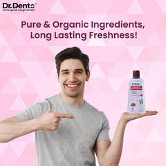Watermelon Mint Mouthwash - Dr.Dento - The Oral Health Expert