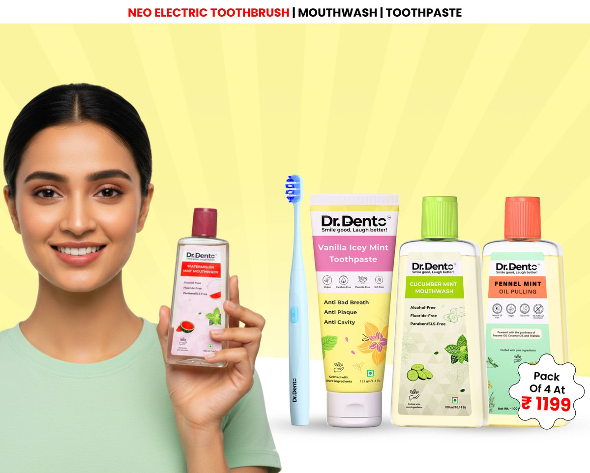 Dento Tooothpaste Dr.Dento- Electric Toothbrush, Organic Toothpaste & Mouthwash in India ...