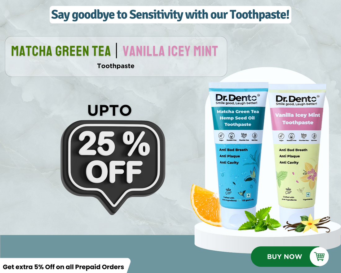 Dento Tooothpaste Dr.Dento- Electric Toothbrush, Organic Toothpaste & Mouthwash in India ...
