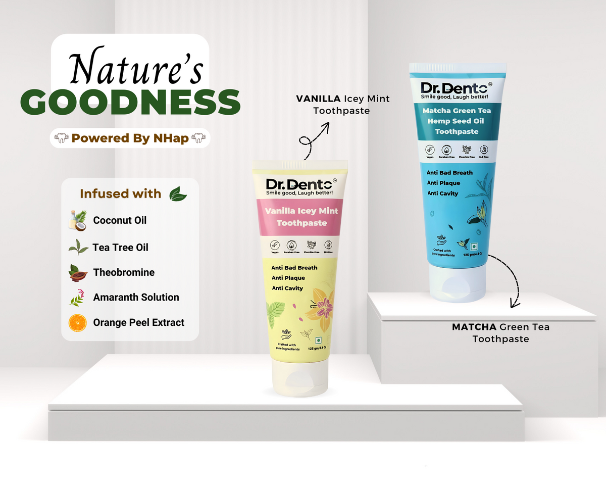 Dento Tooothpaste Dr.Dento- Electric Toothbrush, Organic Toothpaste & Mouthwash in India ...