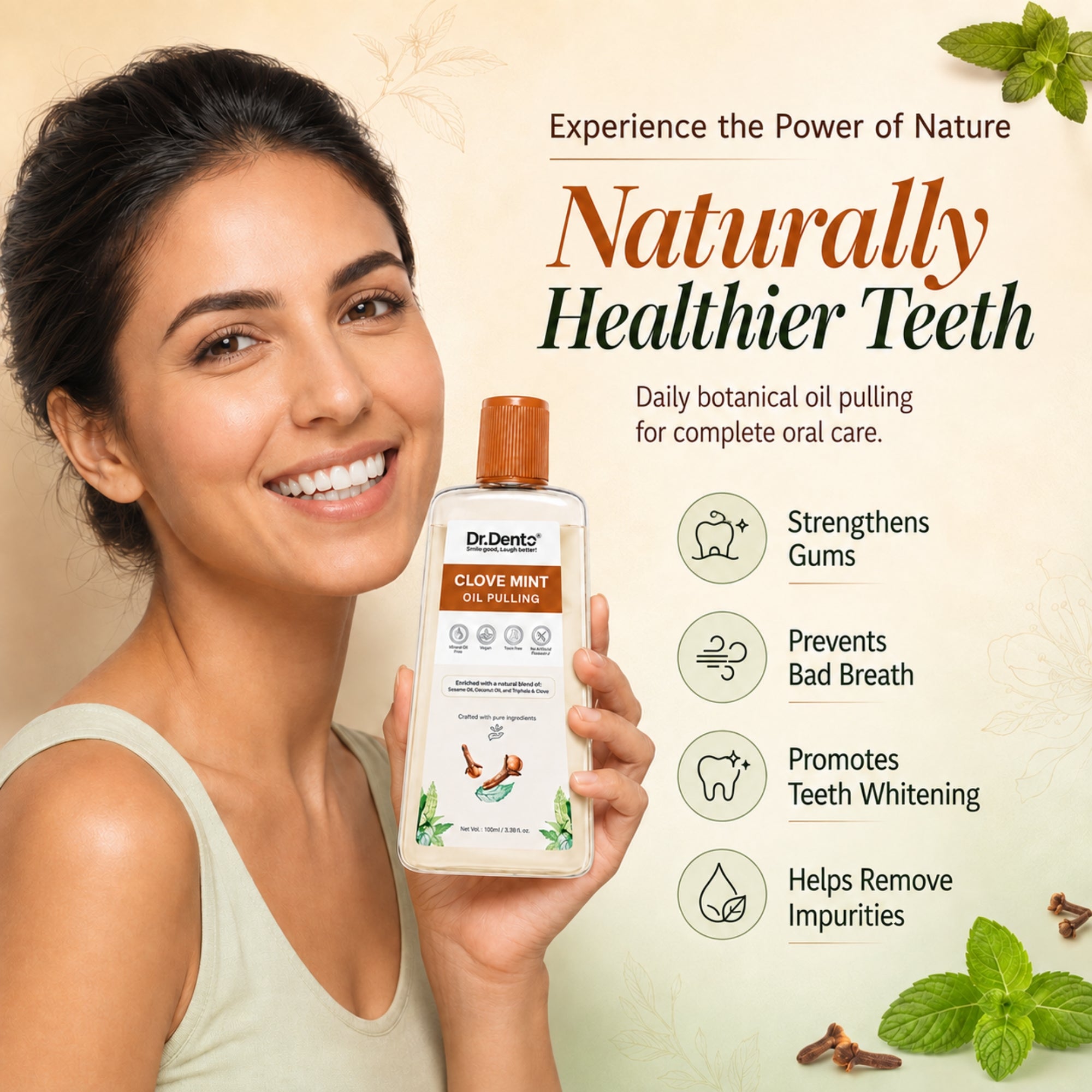 Clove Mint Oil Pulling