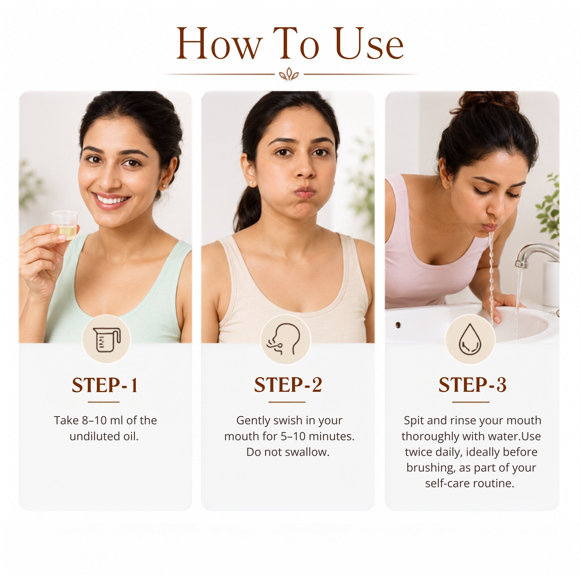 Clove Mint Oil Pulling