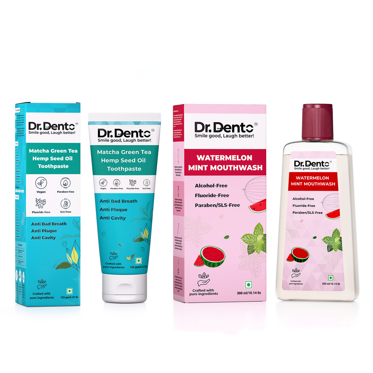 Freshness Value Pack- Toothpaste & Mouthwash Combo