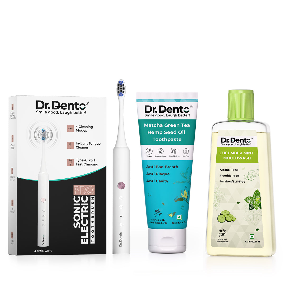 Pro Complete Care (Pro Sonic Electric Toothbrush ,Mouthwash and Toothpaste)