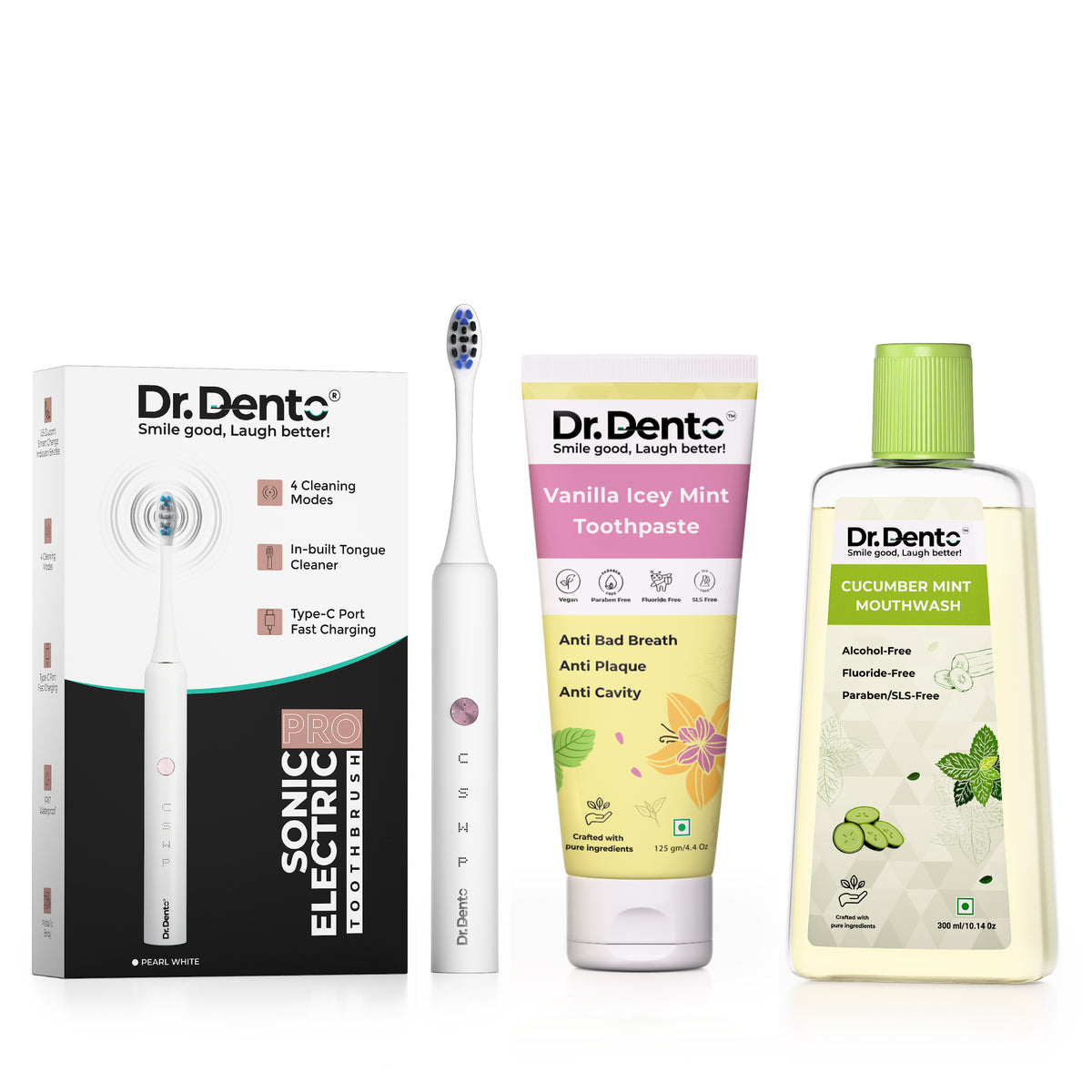 Pro Complete Care (Pro Sonic Electric Toothbrush ,Mouthwash and Toothpaste)
