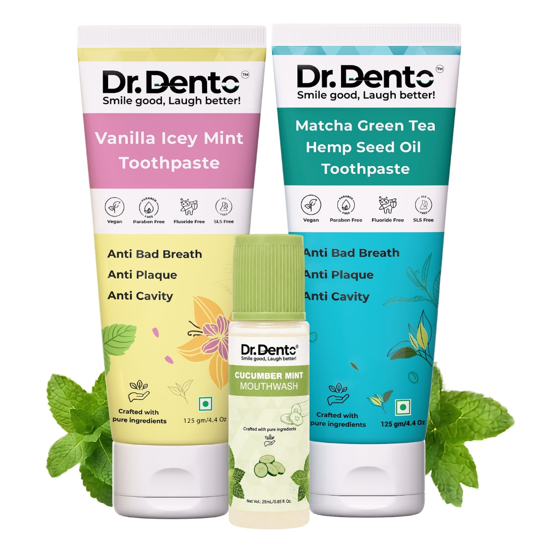 Freshness Smile Kit - Toothpaste & Mouthwash Combo