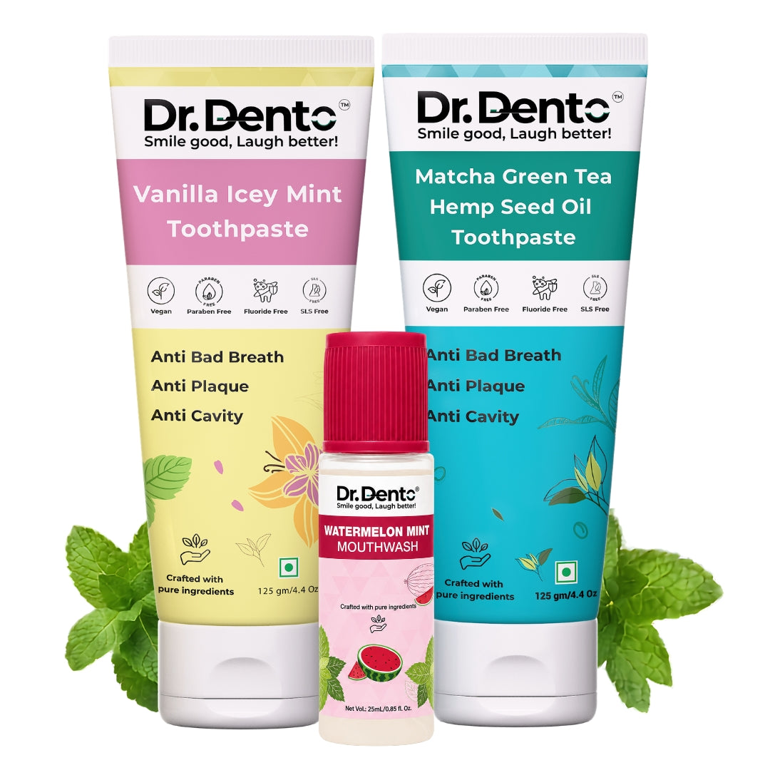 Freshness Smile Kit - Toothpaste & Mouthwash Combo