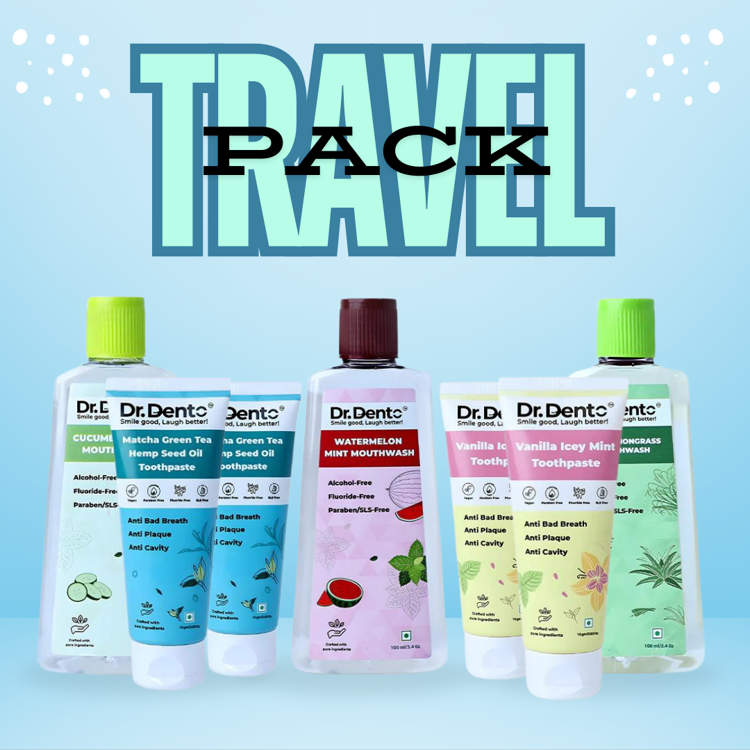 Travel Pack (100 ml Mouthwash & 16gm Toothpaste)