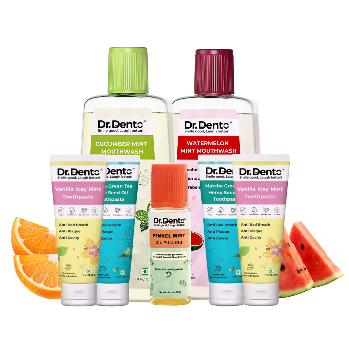 Travel Pack (100 ml Mouthwash,16gm Toothpaste & 25ml Mouthwash)