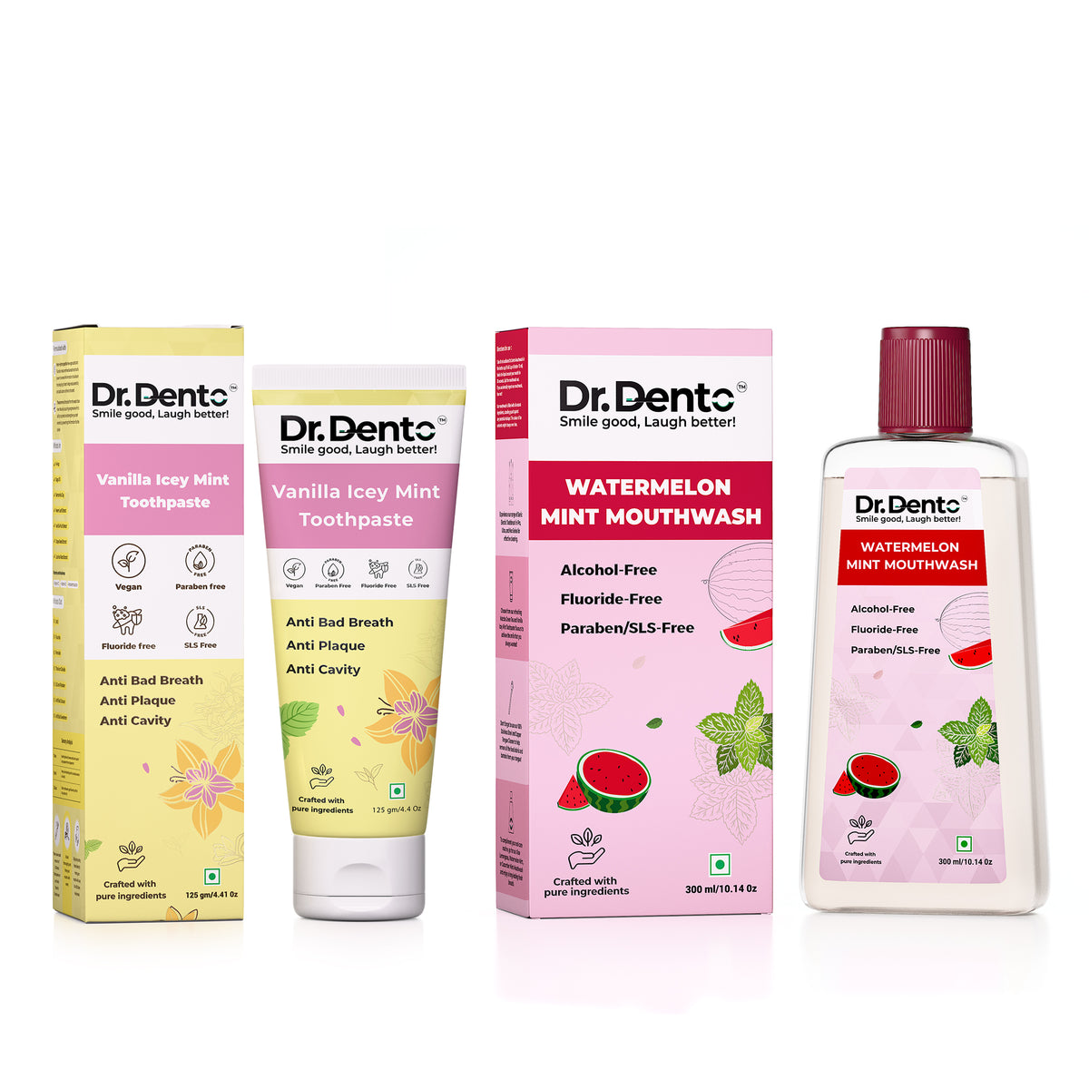 Freshness Value Pack- Toothpaste & Mouthwash Combo