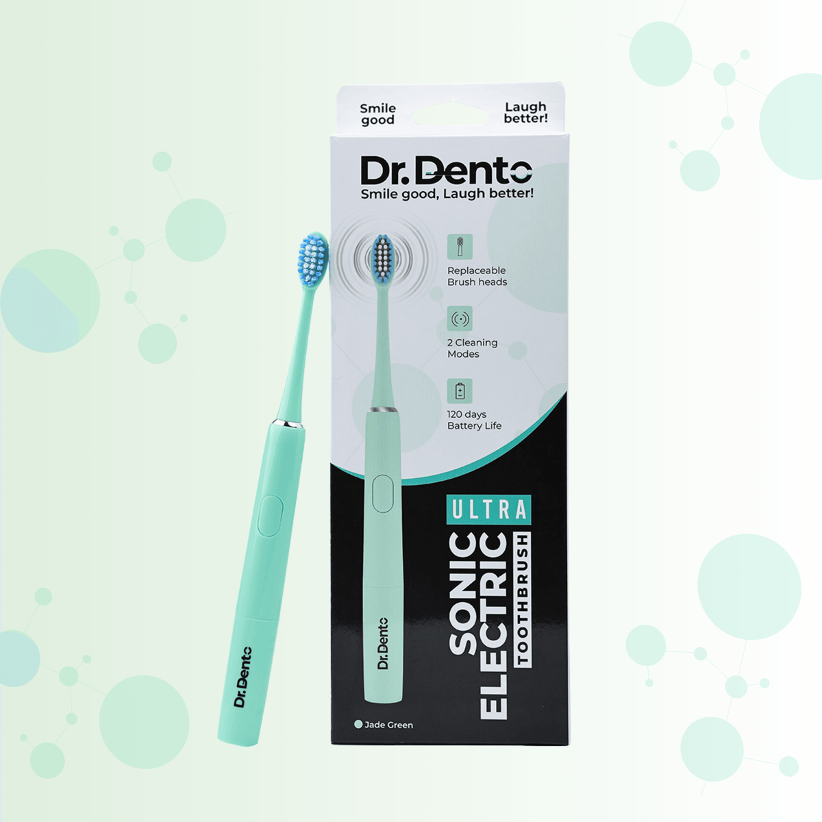 Ultra Series Sonic Electric Toothbrush - Dr.Dento - The Oral Health Expert